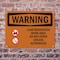 Signmission Lead Renovation Work With Symbol OSHA Warning Sign, Plastic, 10in W x 7in L, 2PK OS-2PACK-WS-P-710-L-12664 - alternate 6